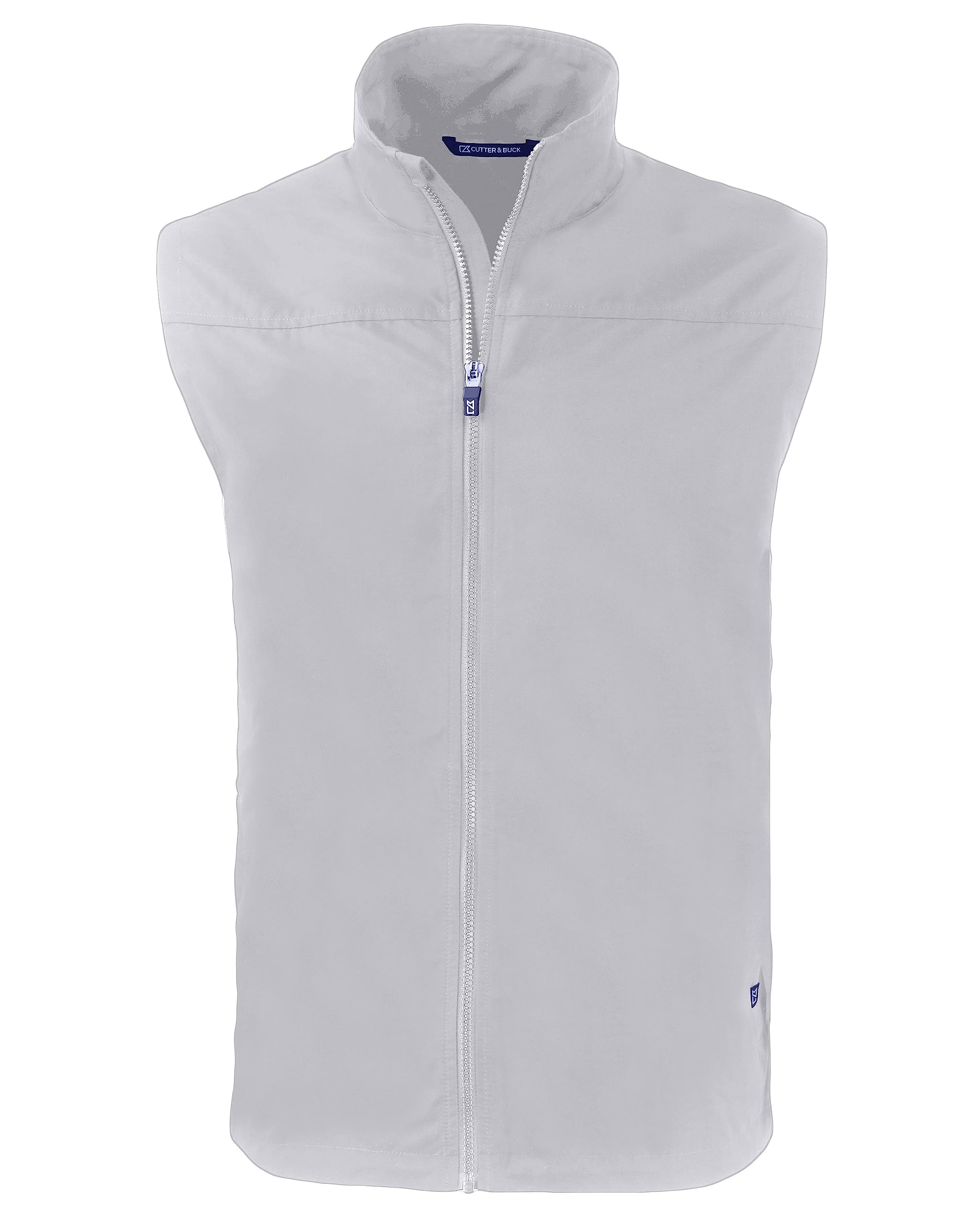 Cutter & Buck Charter Eco Recycled Mens Full-Zip Vest, Polished, L
