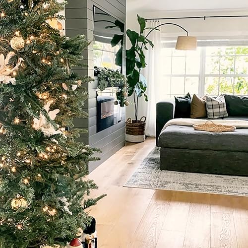 Miniatura 6 de Juego de 2 fundas de almohada de 22 x 22 pulgadas  22.0 x 22.0 in., color marrón tartán de granja a cuadros decorativos de 22 x 22 pulgadas para