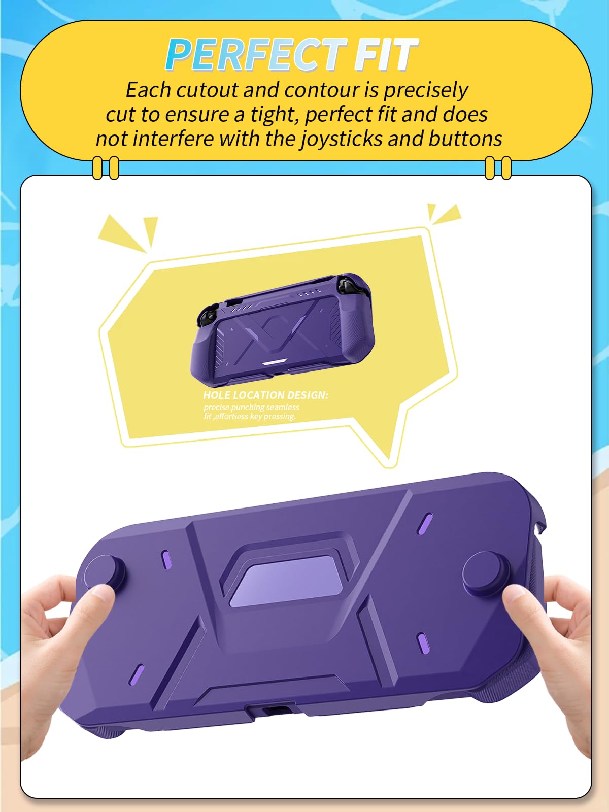 Cover per Nintendo Switch 2, custodia morbida in TPU e guscio rigido in PC per Switch2 con stile Mecha, protezione completa e design integrato, viola