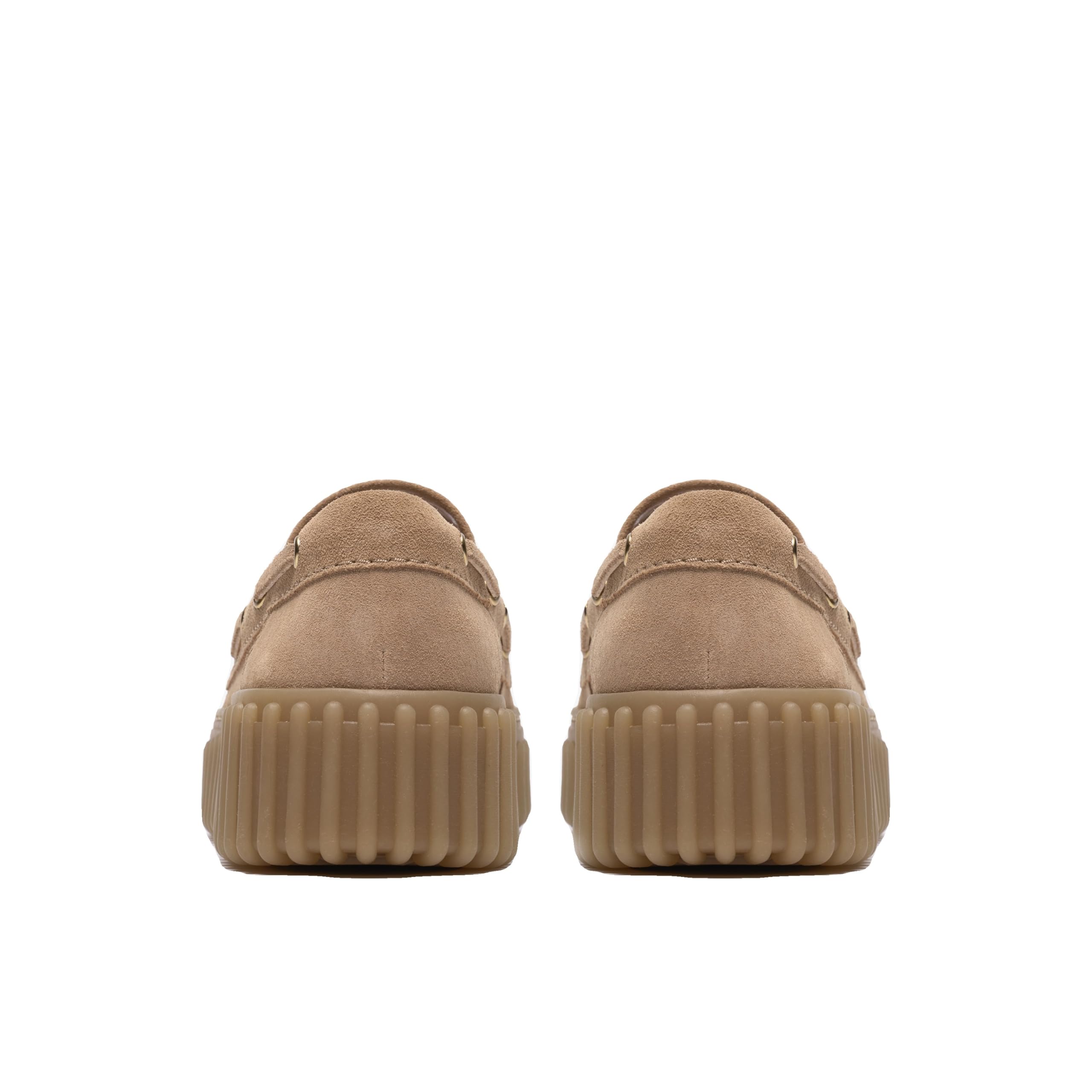 Clarks Torhill Boat Beige Suede 36
