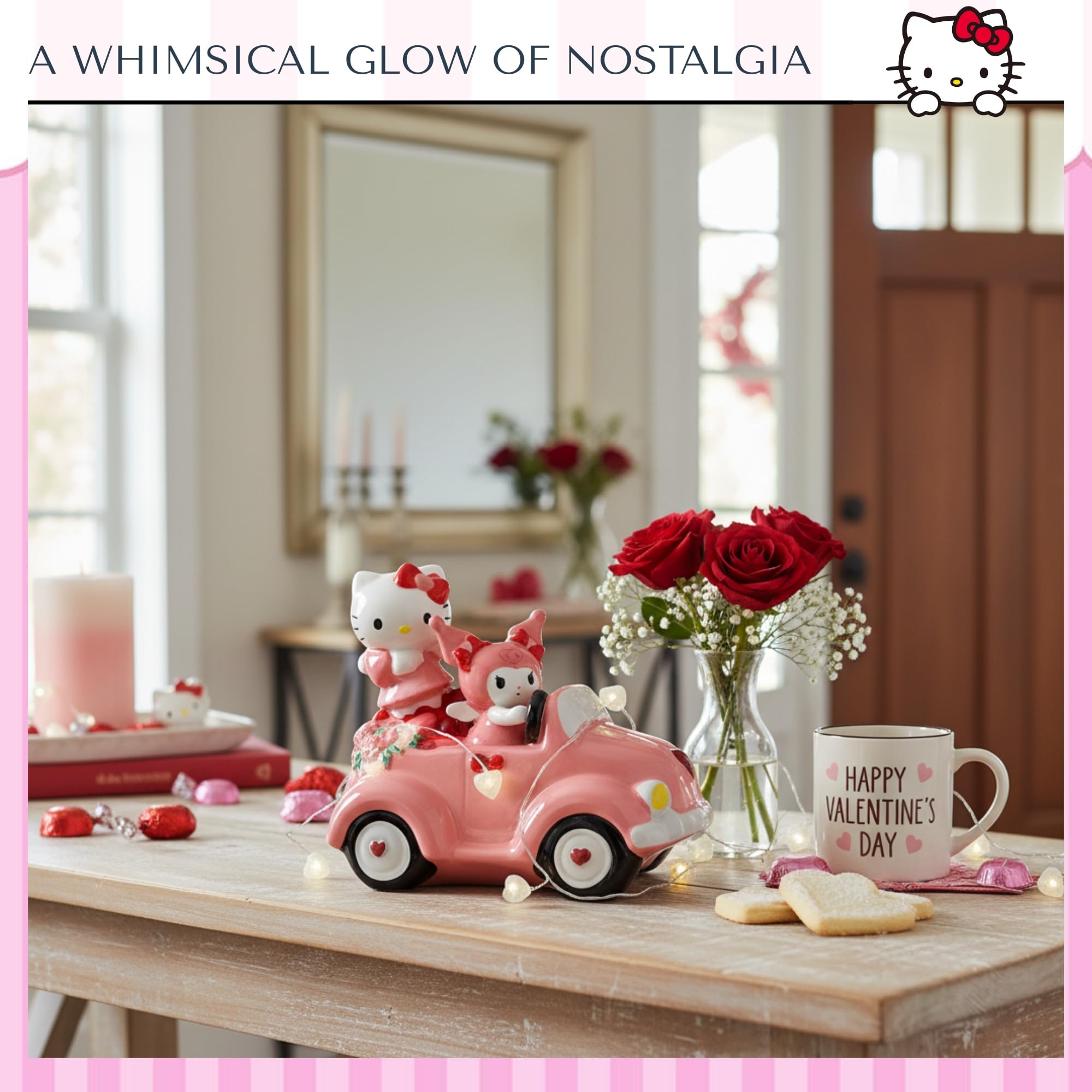 Amazon.com: Blue Sky Clayworks Hello Kitty and Kuromi Valentine