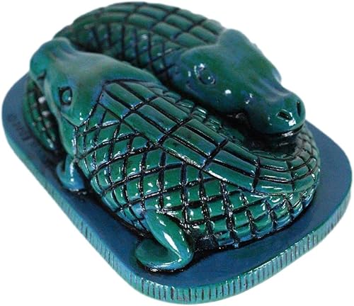 Miniatura 6 de Ebros Gift Dioses egipcios antiguos del Nilo Cocodrilos Sobek Amuleto símbolo de símbolo de poder y reinado Dioses y diosas de Egipto