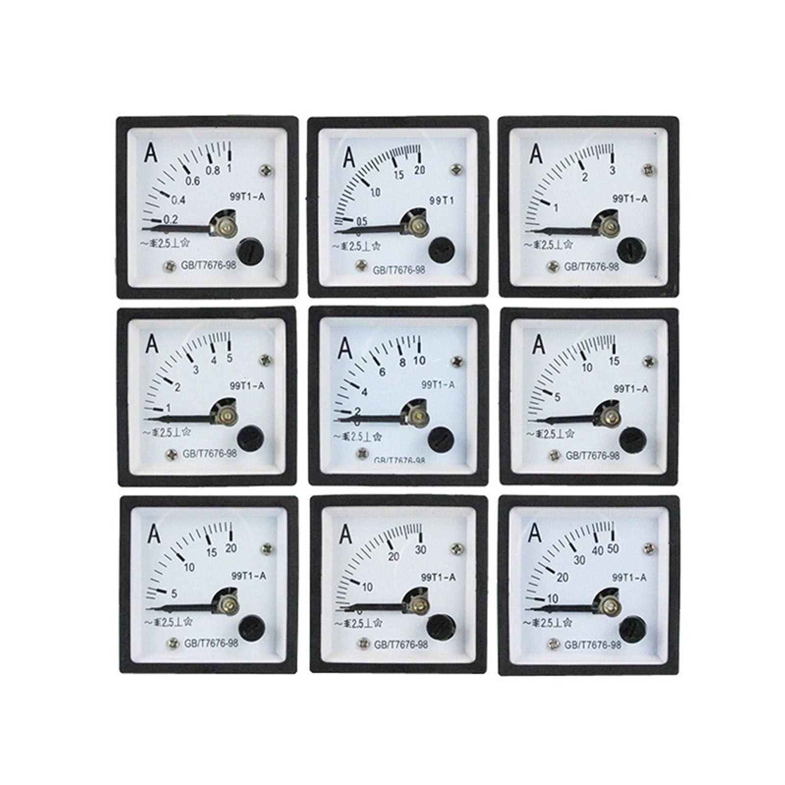 Ampèremètre alternatif MOBYAT 99T1 pour éviter les surcharges de circuits 15A
