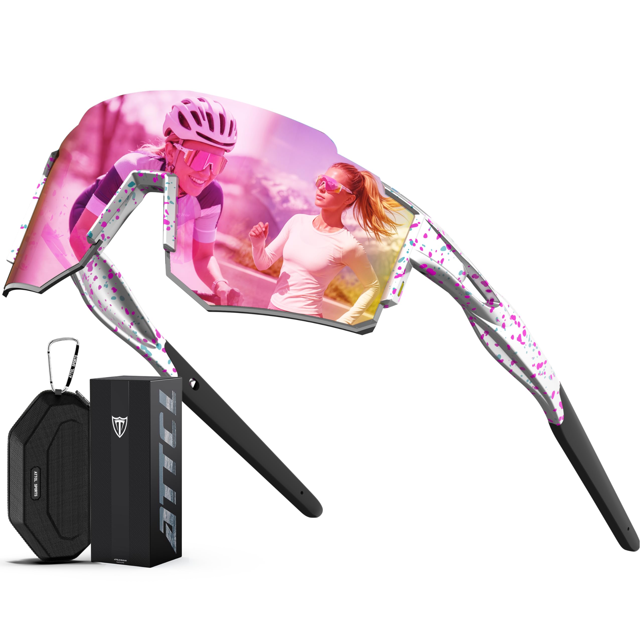 ATTCL 0.9 oz Cycling Running Sunglasses