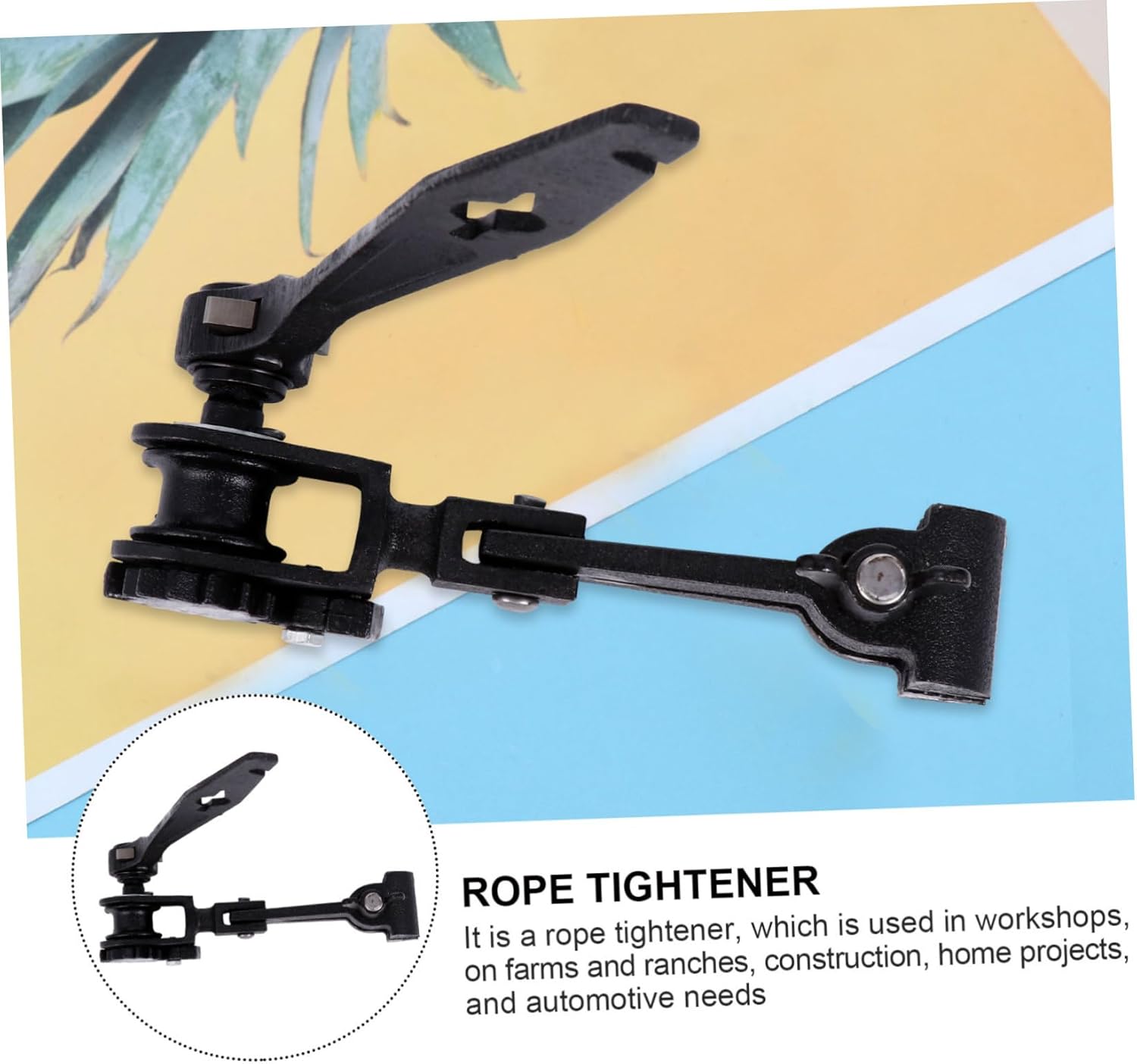 HOMSFOU Thread Tightener Lock Large Pulling Force Cable Puller Wire Puller Tool Rope Tightener for Cable Industrial