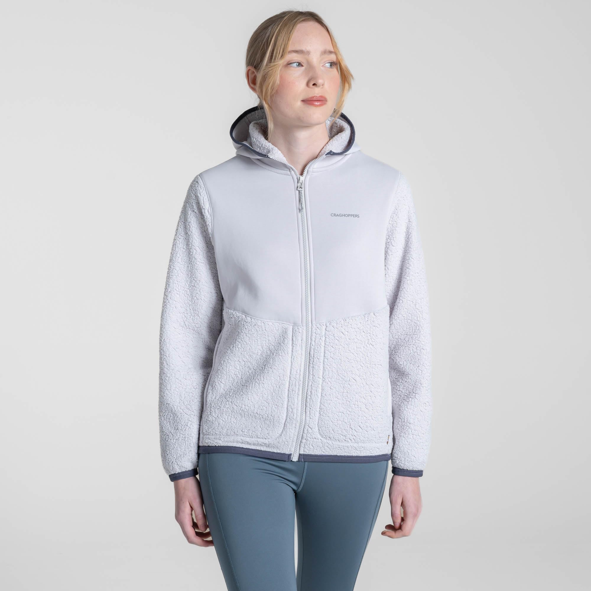 Craghoppers Womens Telesto Hooded Borg Fleece DofE Approved Insulating Jacket