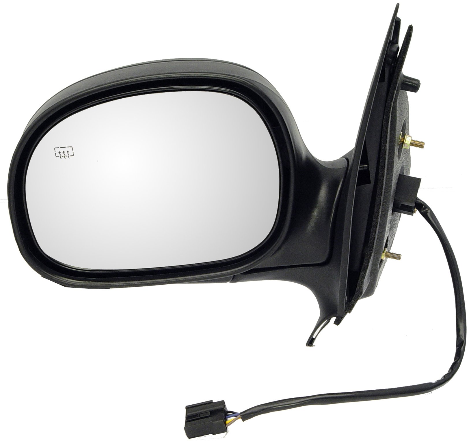 Dorman 955-1383 Driver Side Power Door Mirror - Heated / Folding Compatible with Select Ford Models, Black
