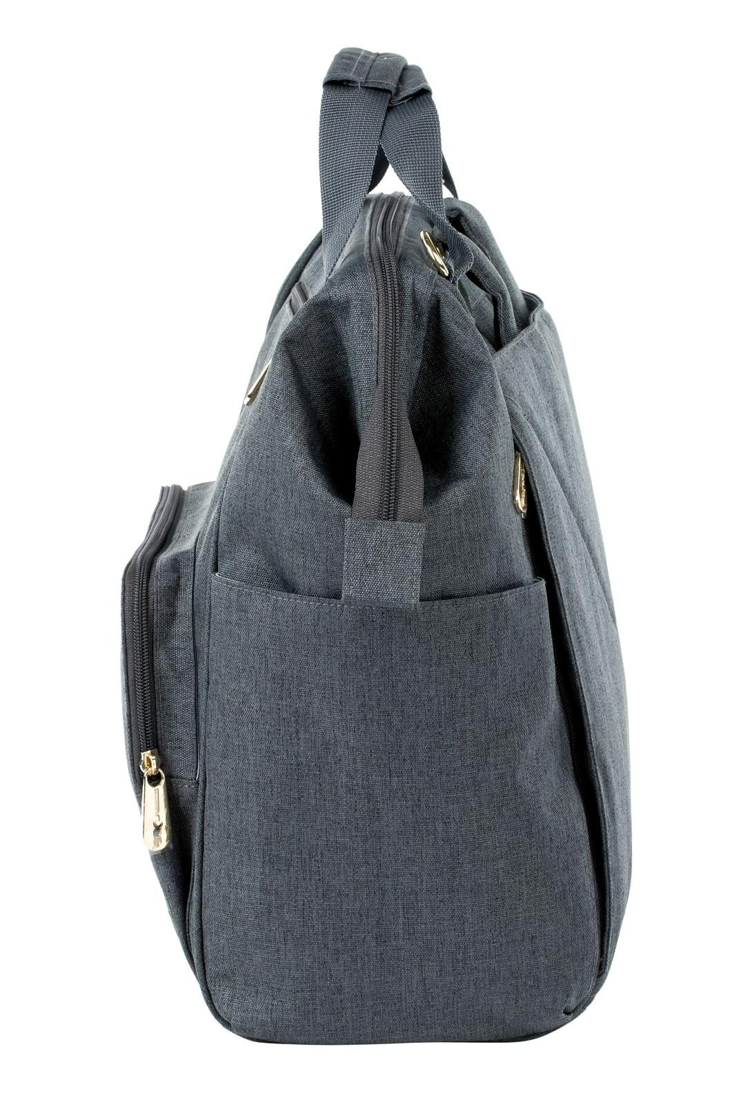 LÄSSIG Mochila cambiador para bebé con accesorios/Goldie Backpack