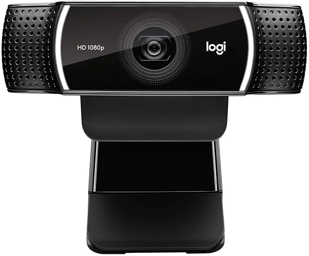 Logitech C922x Pro Stream Webcam - 1080p HD Camera for Streaming and Recording at 60 FPS - Background Replacement Technology (Certified Refurbished)
