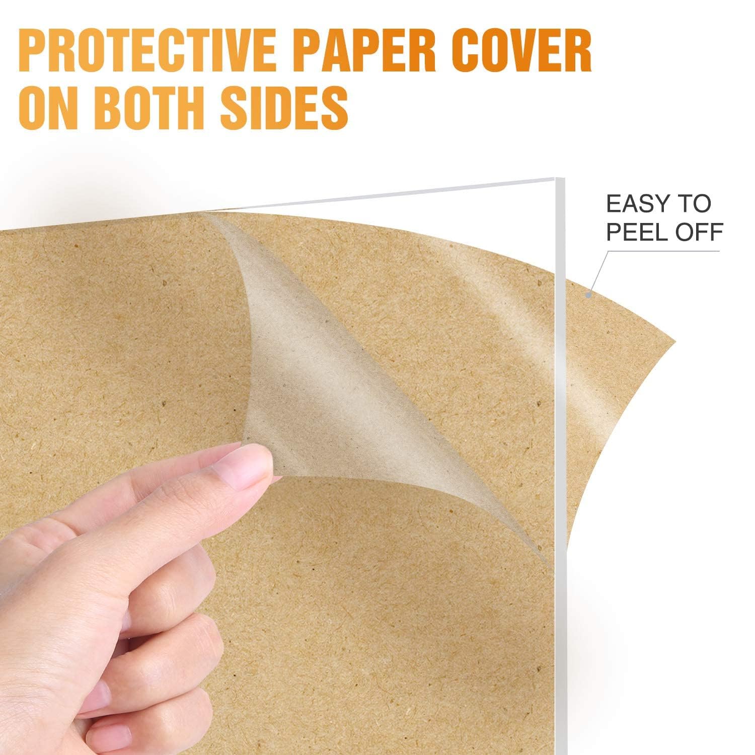 Langaelex Acrylic Sheets 2 Pack Of 12x16 1/8 Thick