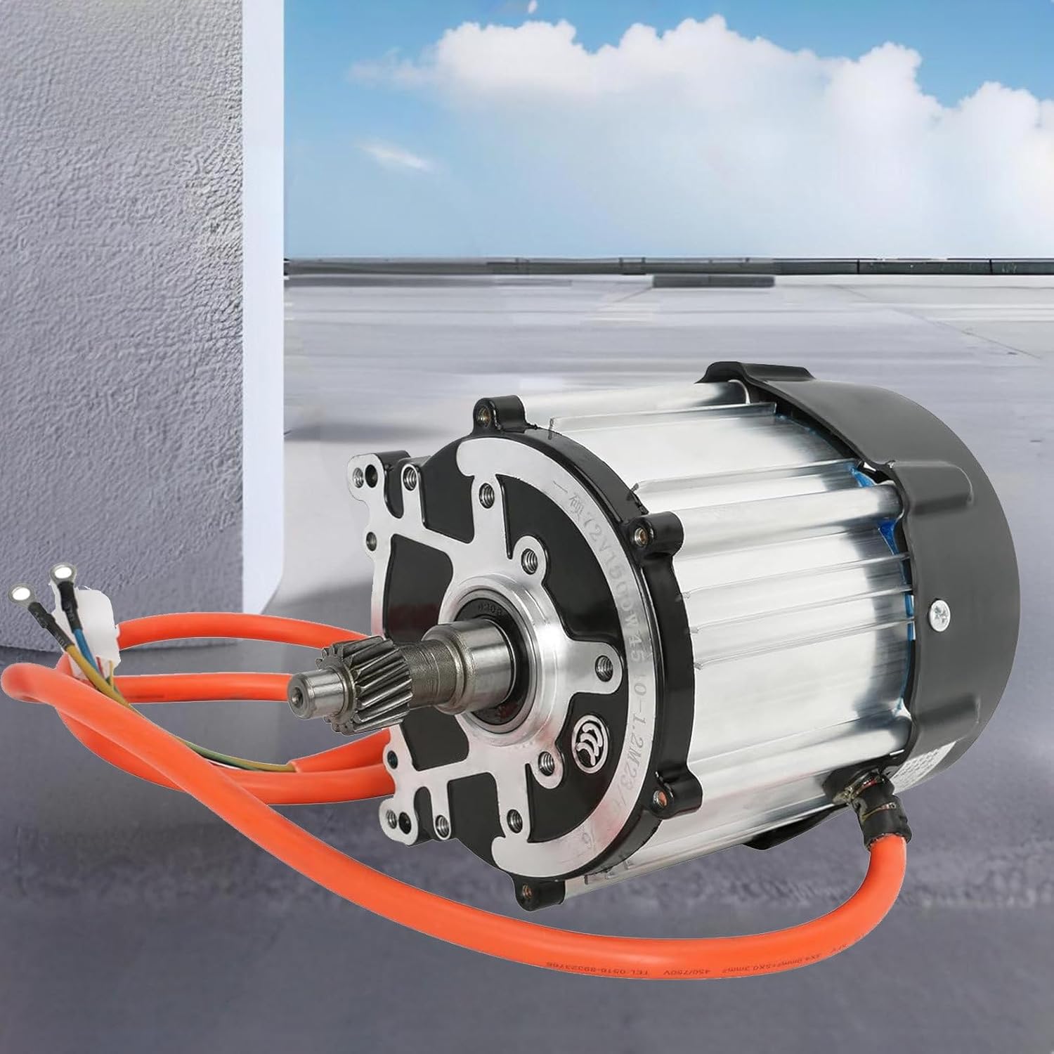 1500W/1800W/2000W Brushless Differential Motor, 48V/60V/72V Three-Wheeled Bicycle Motor, Pure Copper Coil, for DIY, Tricycle, Quad Bike, Go-Kart Modification and Upgrade (48v 2000W)