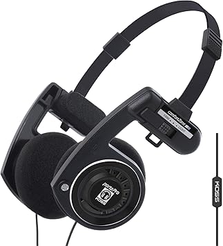 KOSS PortaPro 3.0 Headphones, Black, One Size