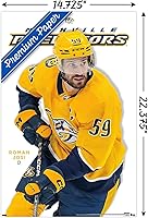 Vista 3 de Trends International NHL Nashville Predators - Póster de pared Roman Josi Feature Series 23, 22.4 pulgadas de largo x 14.7 W, versión premium sin