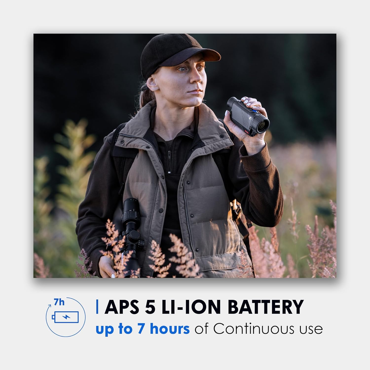 APS 5 Li-Ion Battery with 7 hours of continuous use