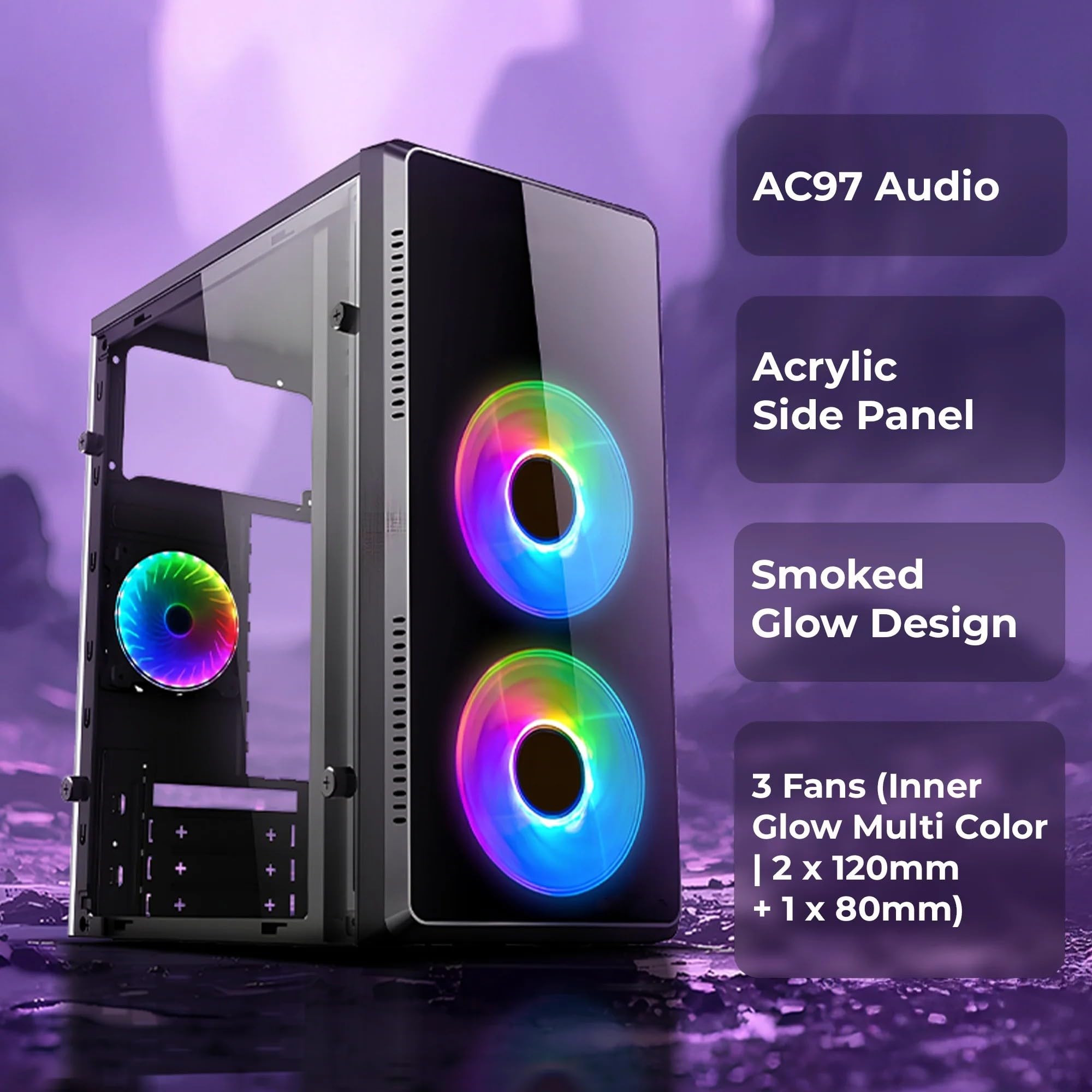 Assembled Desktop CPU Core i3 6th Gen (i3-6100, 3.70GHz) | 4GB RAM