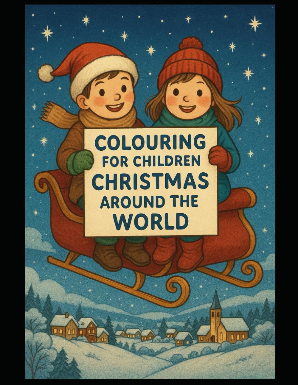 Colouring for Children: Christmas around the World