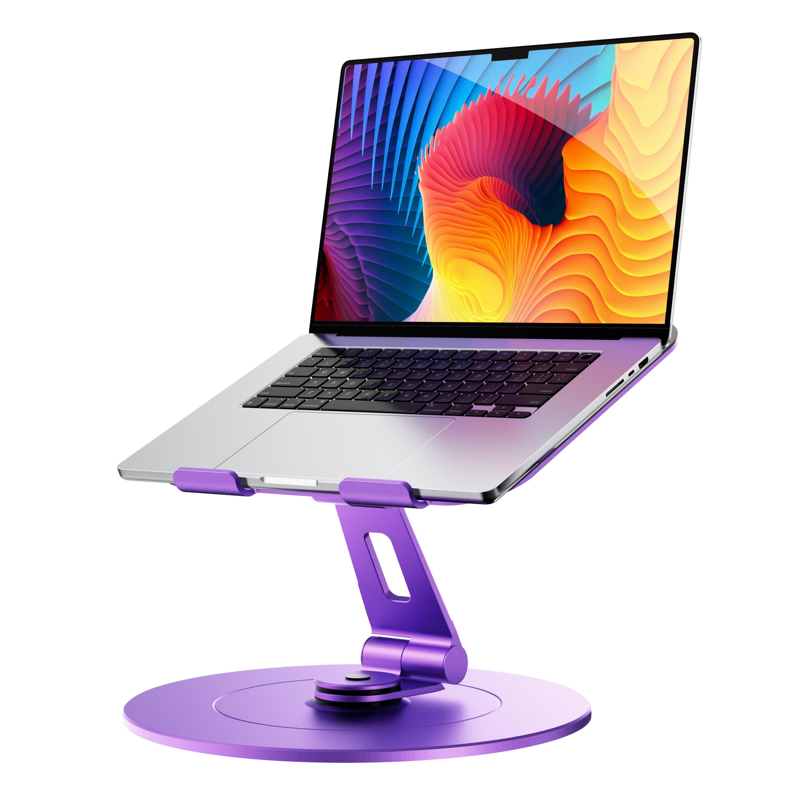 LOXP Supporto per laptop con supporto per telefono, supporto regolabile per