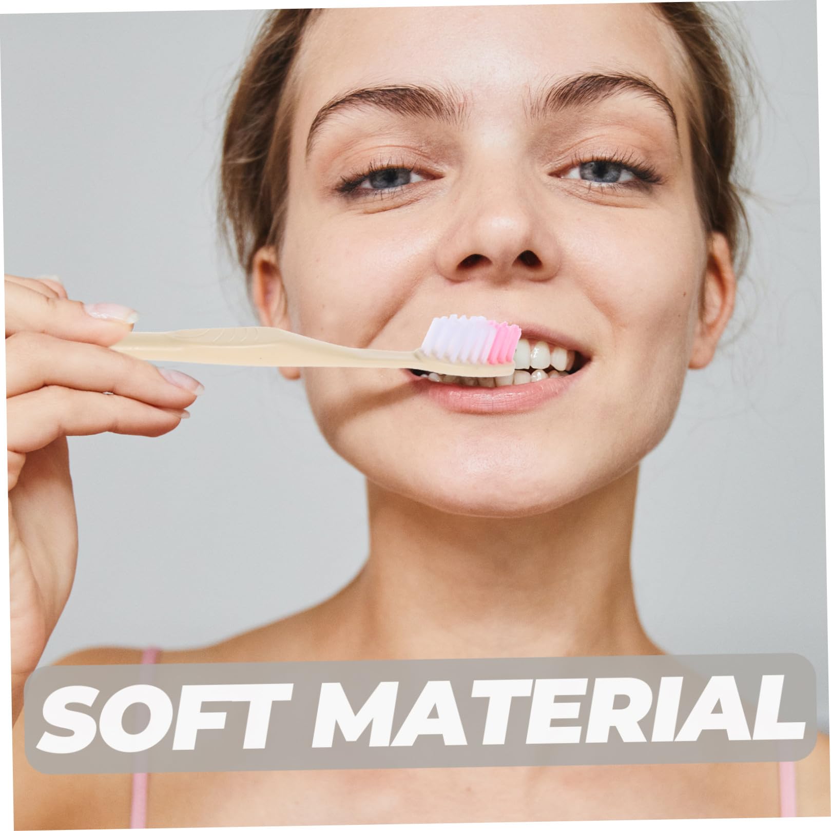 Kit Spazzolini Denti Usa e Getta Dentifricio da Viaggio, 100 Pezzi Gialli, Set Pratico per Pulizia Denti in Trasferta Stili multipli