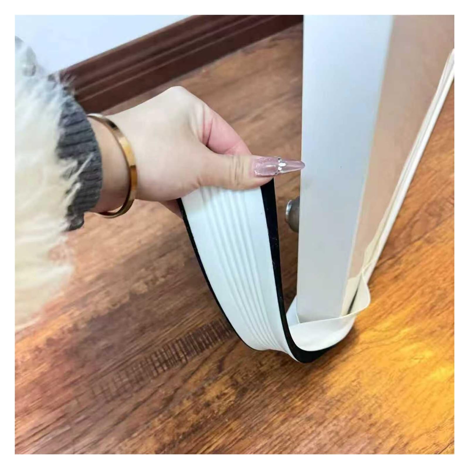 Sello de puerta cortable, barrido de puerta de PVC