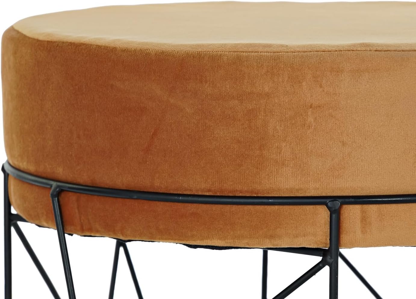 Reposapies Metal Polyester 33 x 33 x 42 Terracotta