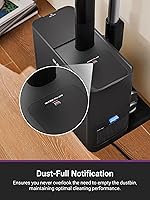 Vista 7 de Eureka Stylus Elite NEC490BL Cordless Stick Vacuum, 350W Powerful Suction, Self-Emptying Station, 60-Min Runtime, Anti-Tangle Brushroll, 5-Layer