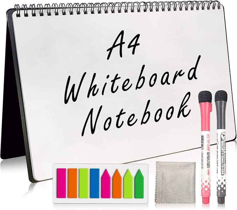 whiteboard notebook