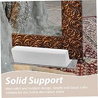 Vista 6 de Zerodeko Soporte con base de espejo de cuerpo completo, soporte de madera para obras de arte, soporte de espejo de pie de longitud completa, soporte