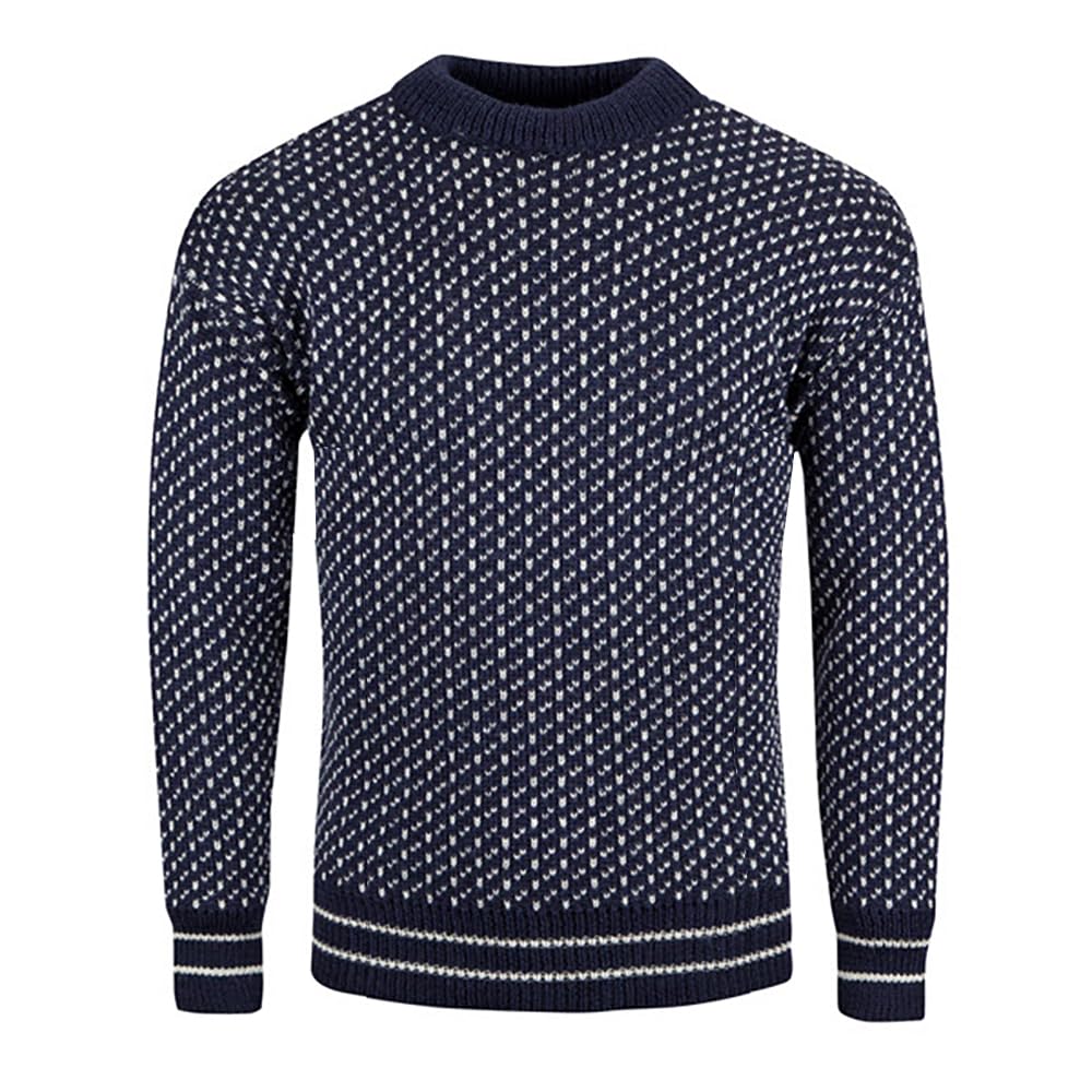 Nauticalia Maglione Nordic Girocollo, Grande, Misto Lana