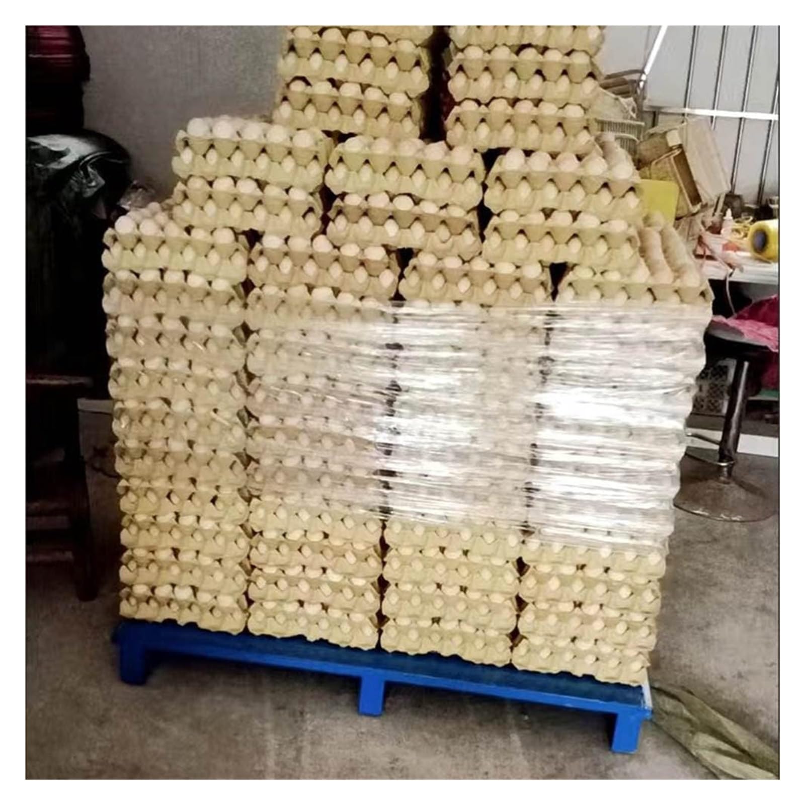 Carretilla Elevadora De Acero Paletas De Hierro, Estanterías De Almacenamiento De Alta Resistencia Paletas De Hierro Almacén Logístico Columpio Paleta De Metal Paletas(1x1m)