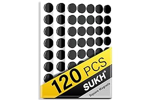 Sukh 120PCS Sticky Magnets Dots with Self Adhesive