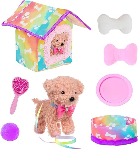 Miniatura 3 de DOTVOSY Ropa y accesorios de muñeca americana de 18 pulgadas para mascotas juegos de juego para muñecas de 18 pulgadas incluidos vestido mascotas