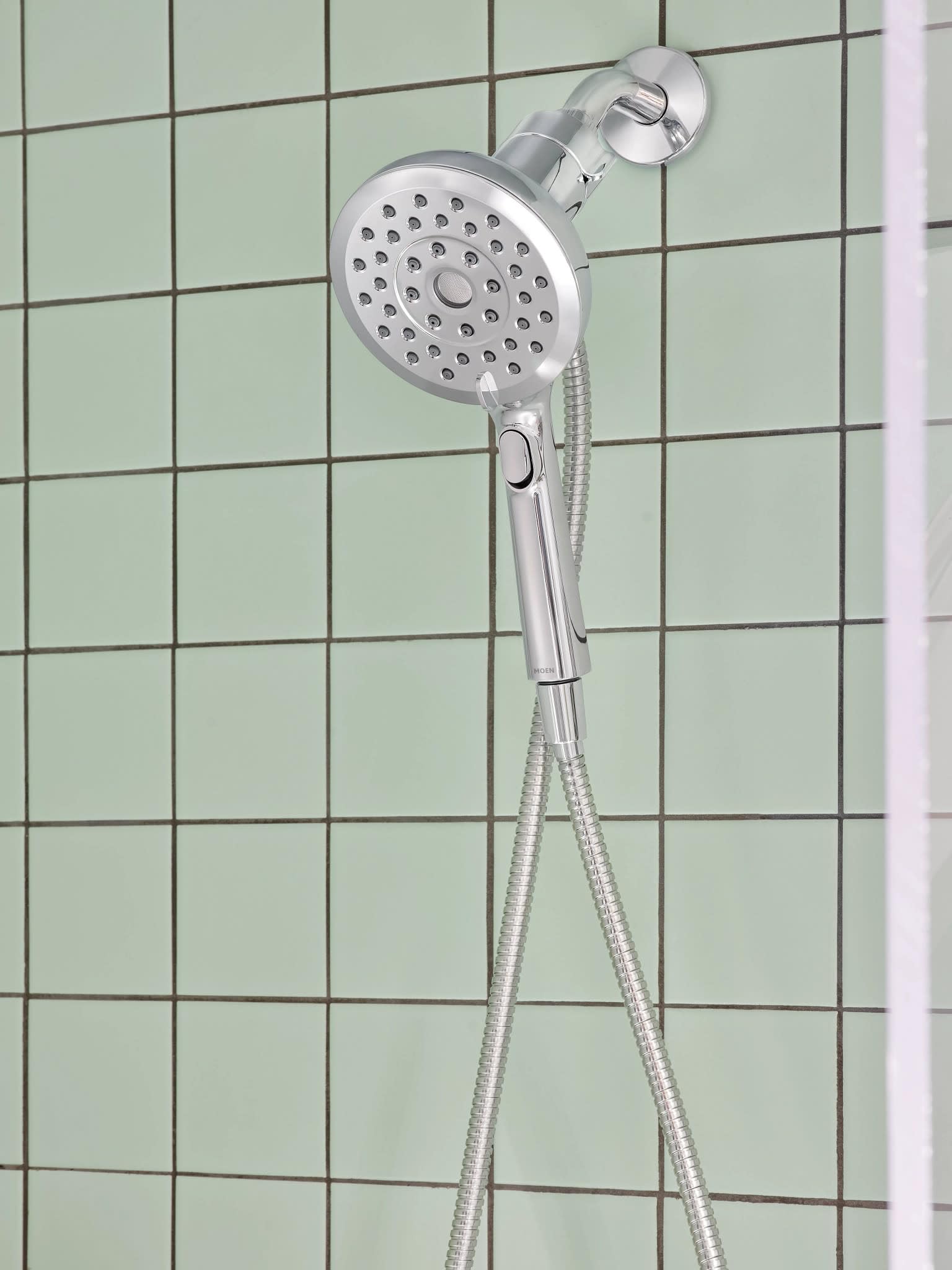 Moen 220H2 Verso - Ducha de mano con acoplamiento magnético, cromado