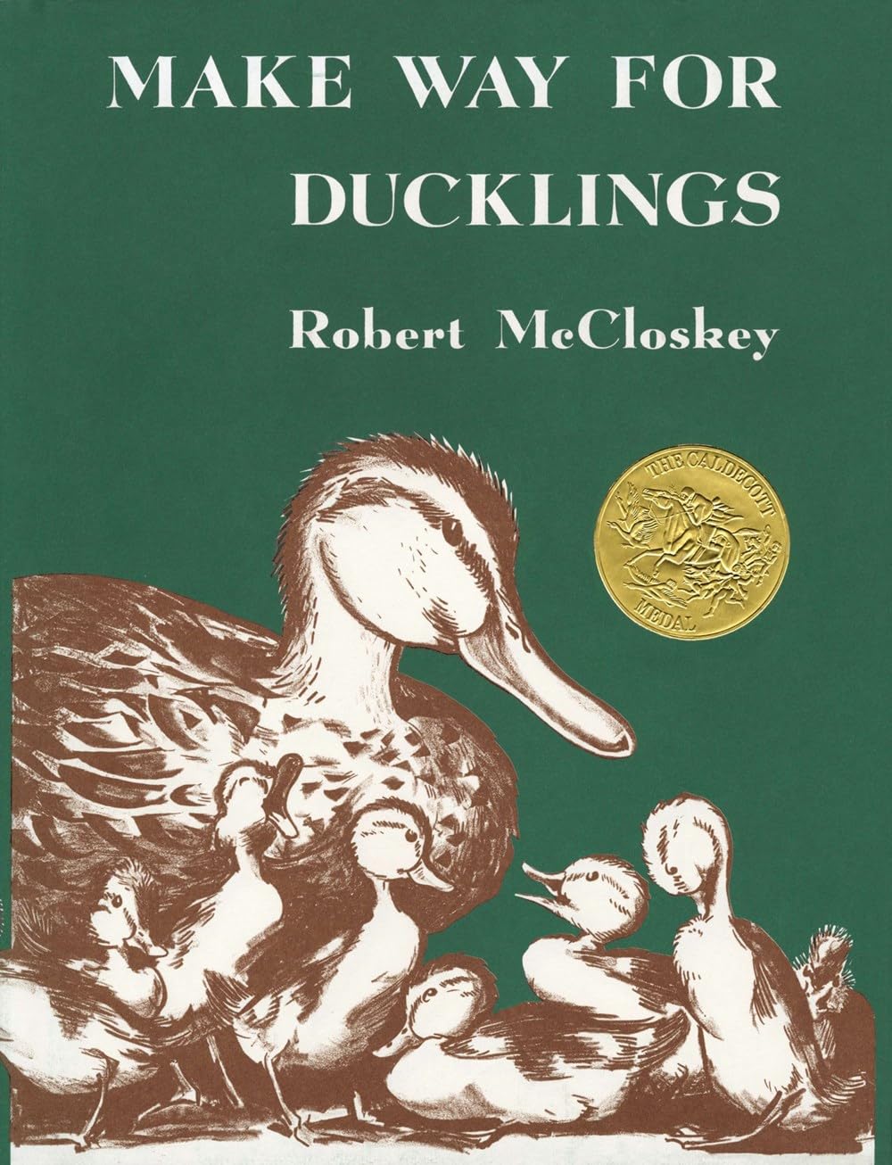 Make Way for Ducklings by Robert McCloskey - First Scholastic Paperback Edition, 1st Printing 1967