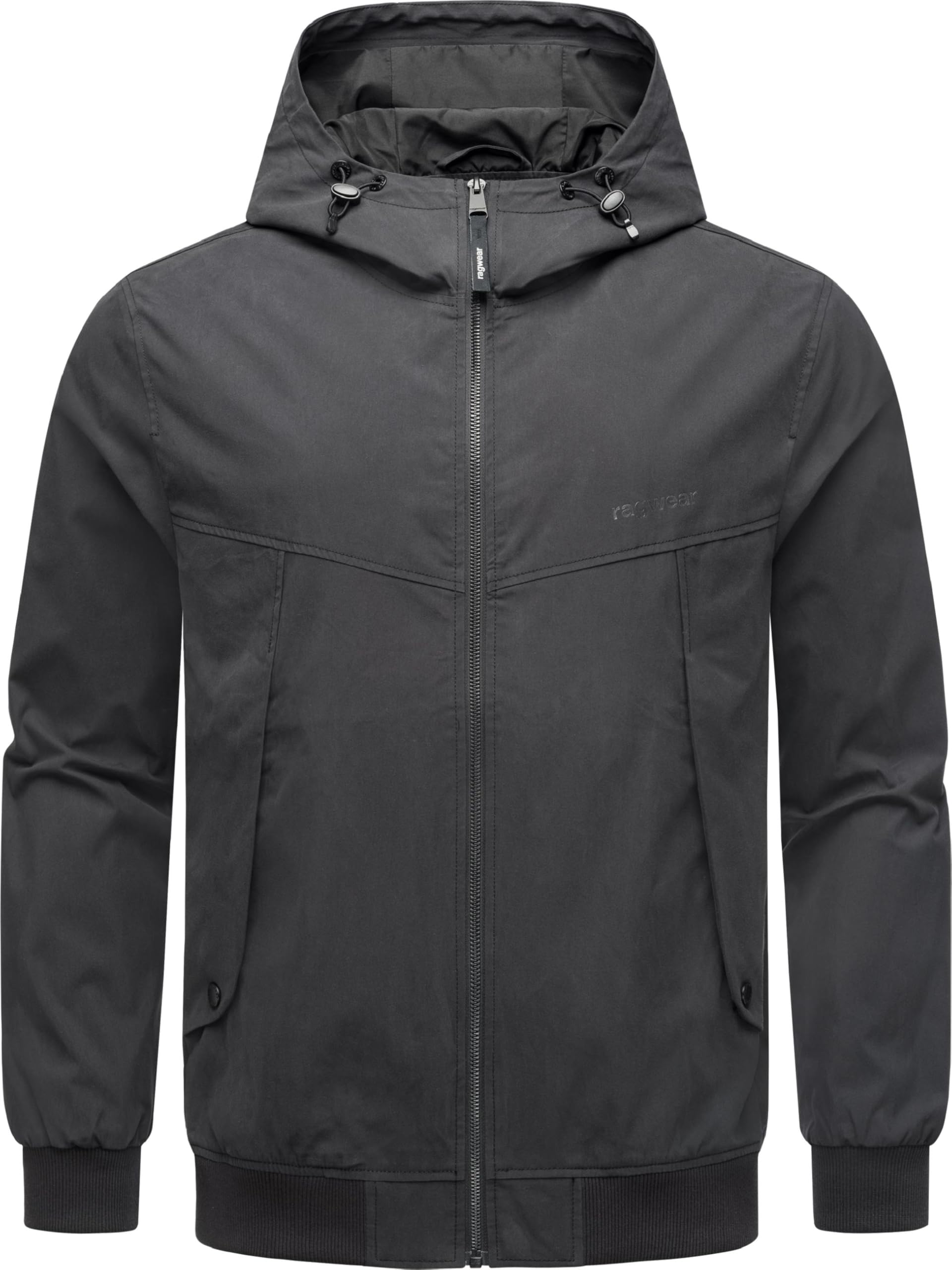 Ragwear Tyller YOUMODO Men's Lightweight Transition Summer Jacket Short S-4XL, black, M