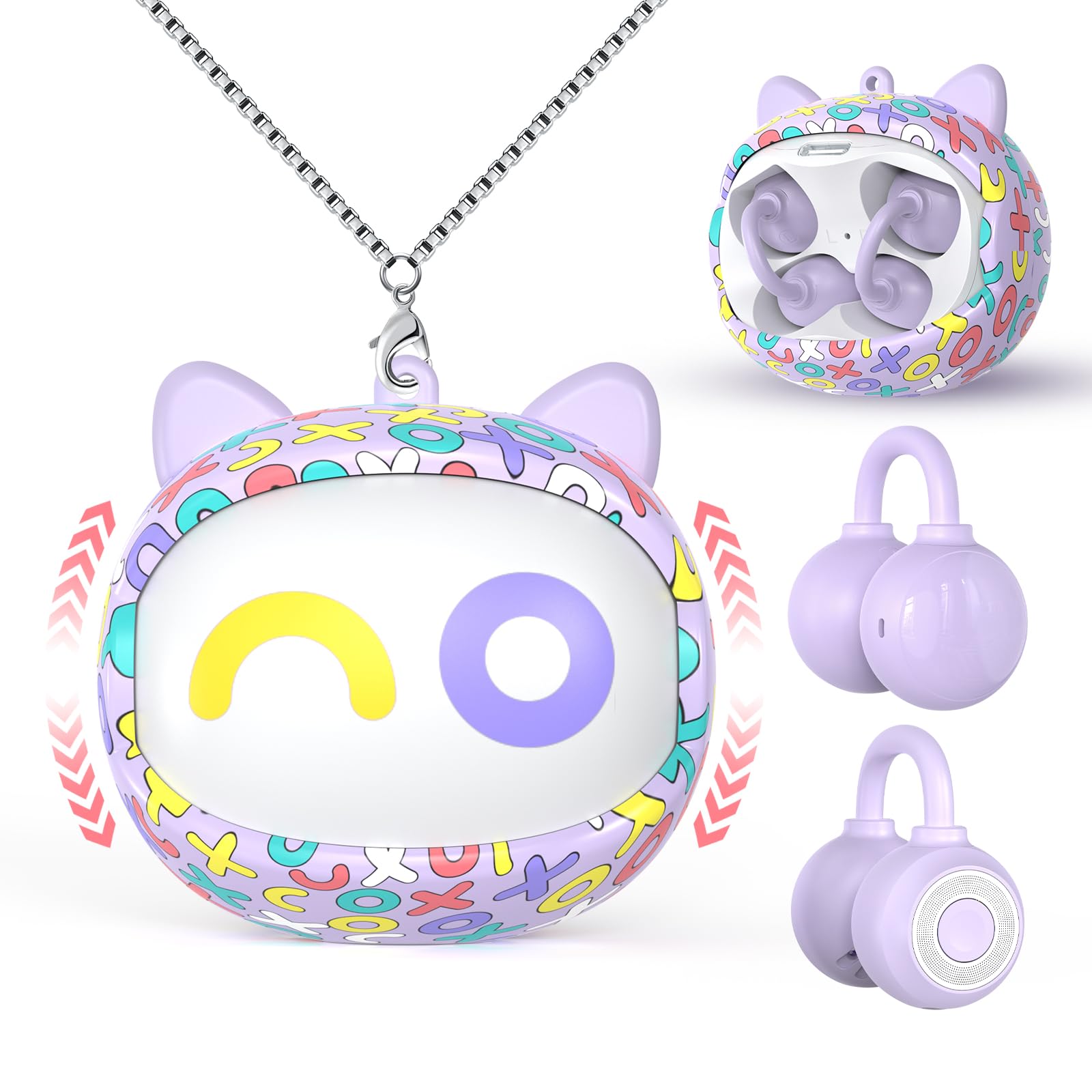 QearFun Kids Cat Open Ear Earbuds