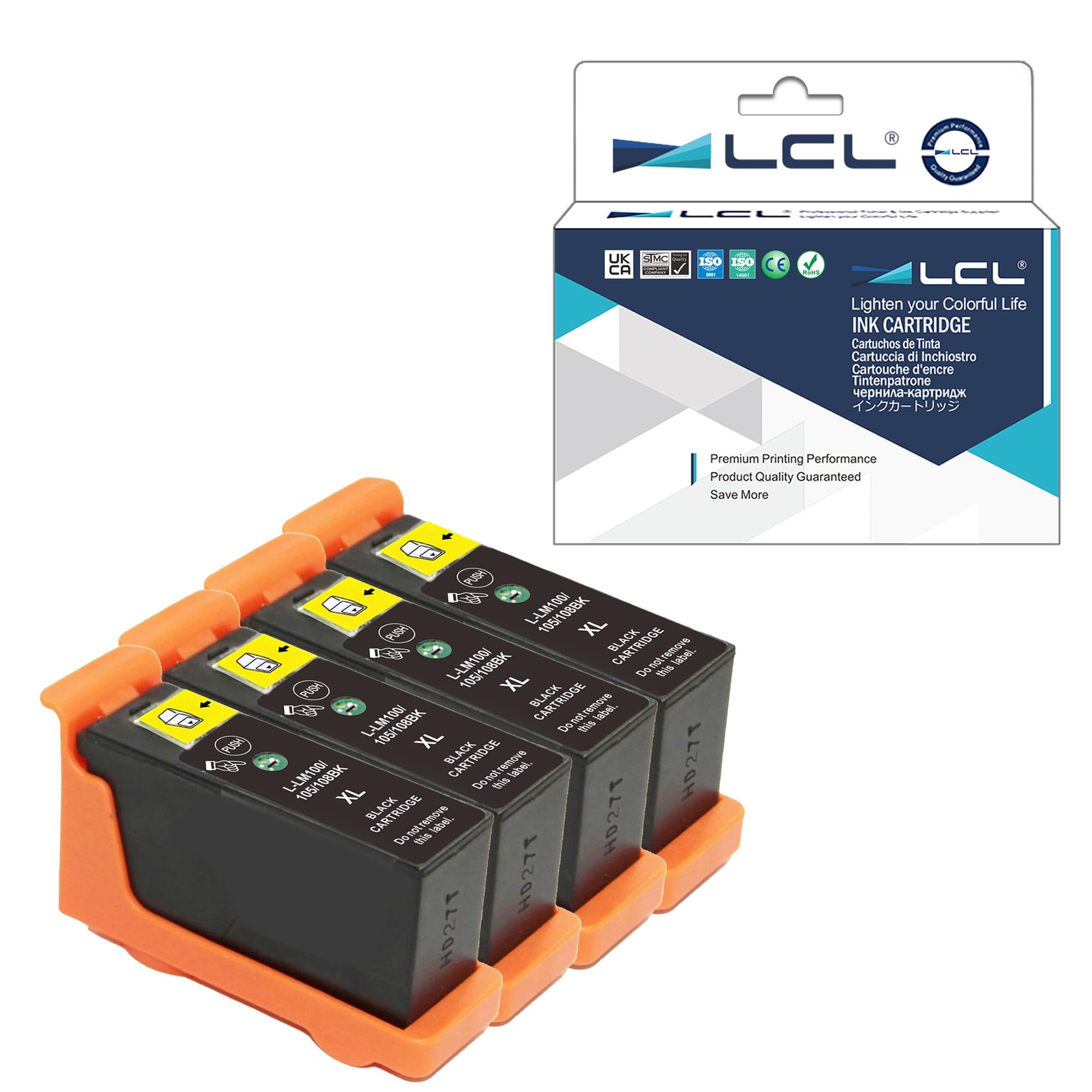 Samsung Ex1 Pack De 5 Cartuchos De Tinta Compatibles Lexmark 100XL