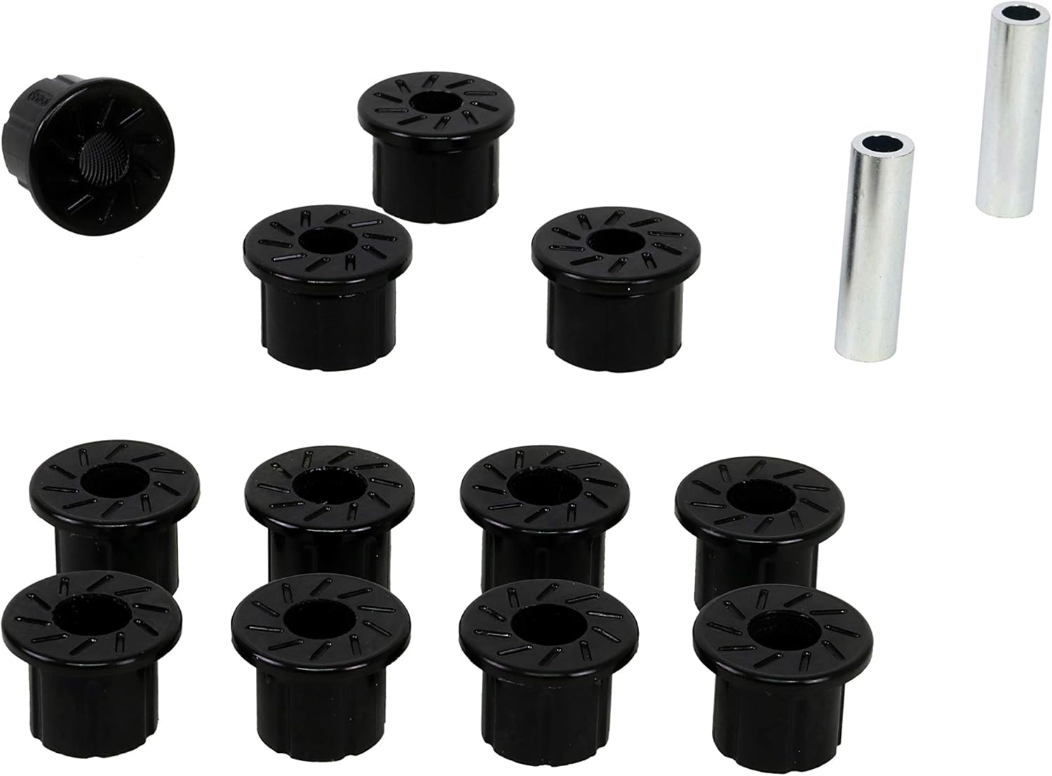 Nolathane REV161.0066 Rear Leaf Spring and Shackle Bushing Kit Compatible with Nissan 86-94 D21, Nissan 87-95 Pathfinder