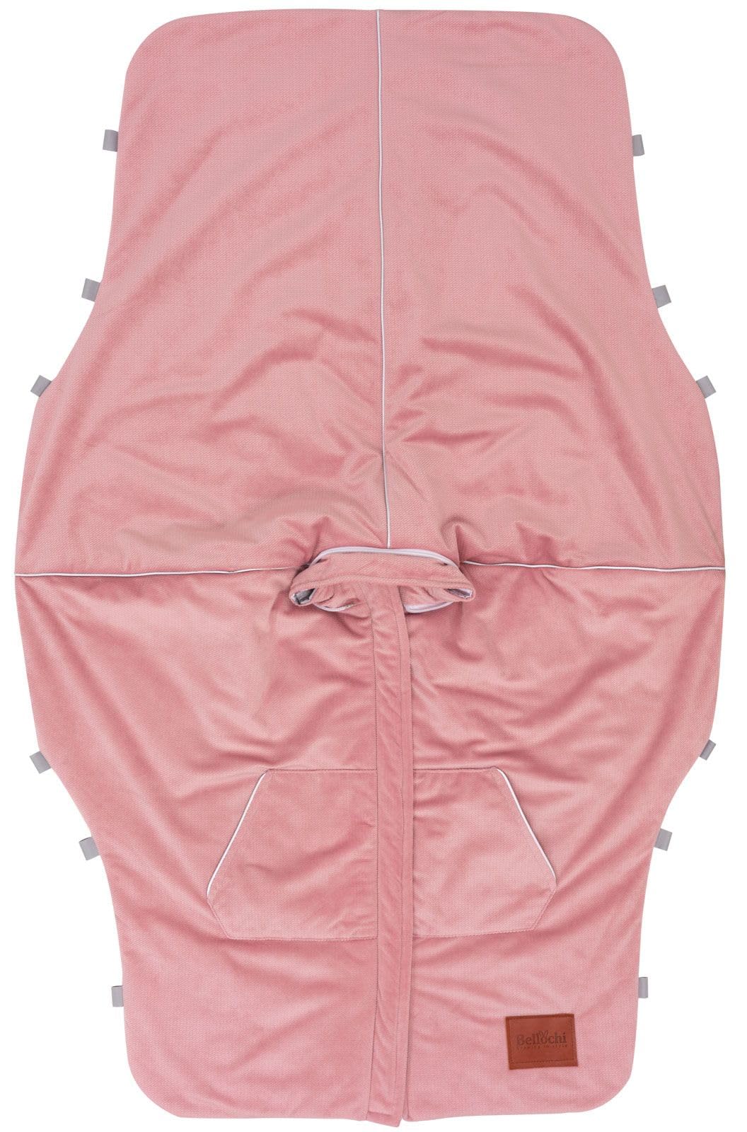 Poncho auto Bellochi universale per bambini 1-6 anni | Cappuccio staccabile | Strisce riflettenti | 80x60cm | Habarigani