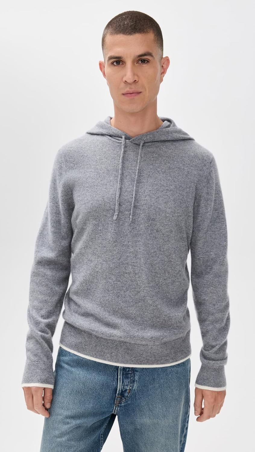 Redvanly Men's Quincy Cashmere Hoodie - Image 2