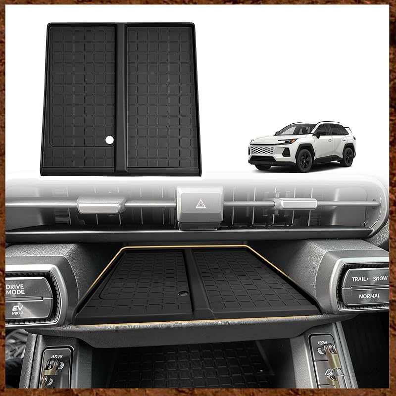 Tapete de Silicone Antiderrapante para Carregador sem Fio Muslogy Toyota RAV4 2026 – 1 unidade