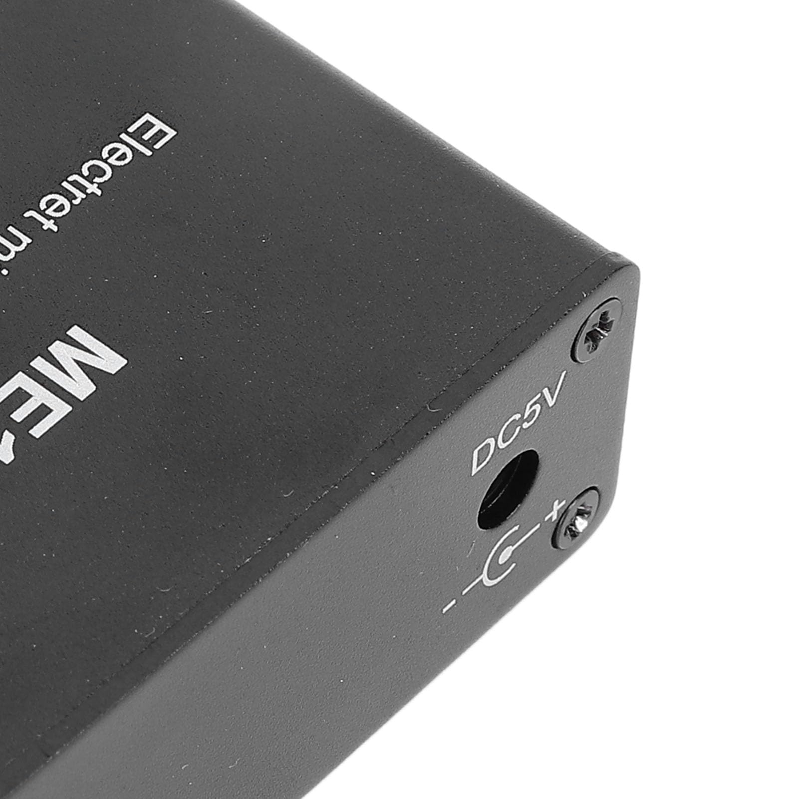 Amplificateur de Microphone à Condensateur - Préampli Son avec Gain Réglable 0-20dB - Entrée 3,5mm pour Casque