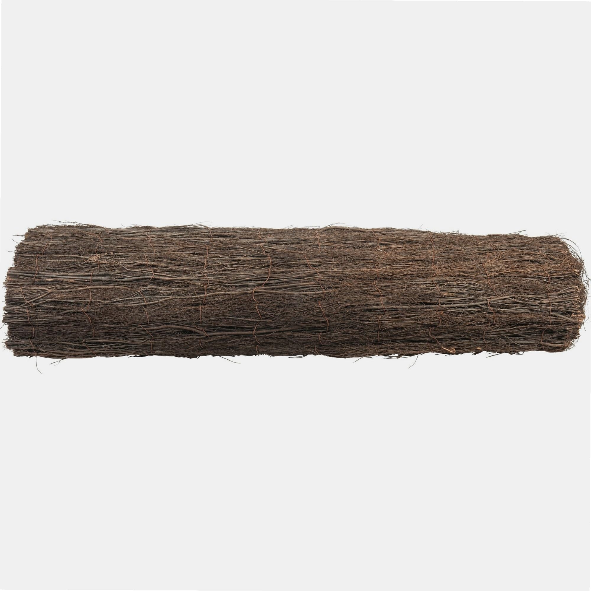 Brise vue jardin - Brise vue occultant - Rouleau Brise vue - WerkaPro 10752 - Brise Vue en Bande de bruyère - 1 x 3 m - 3000 g/m2 - Naturel - Pour isoler un espace extérieur