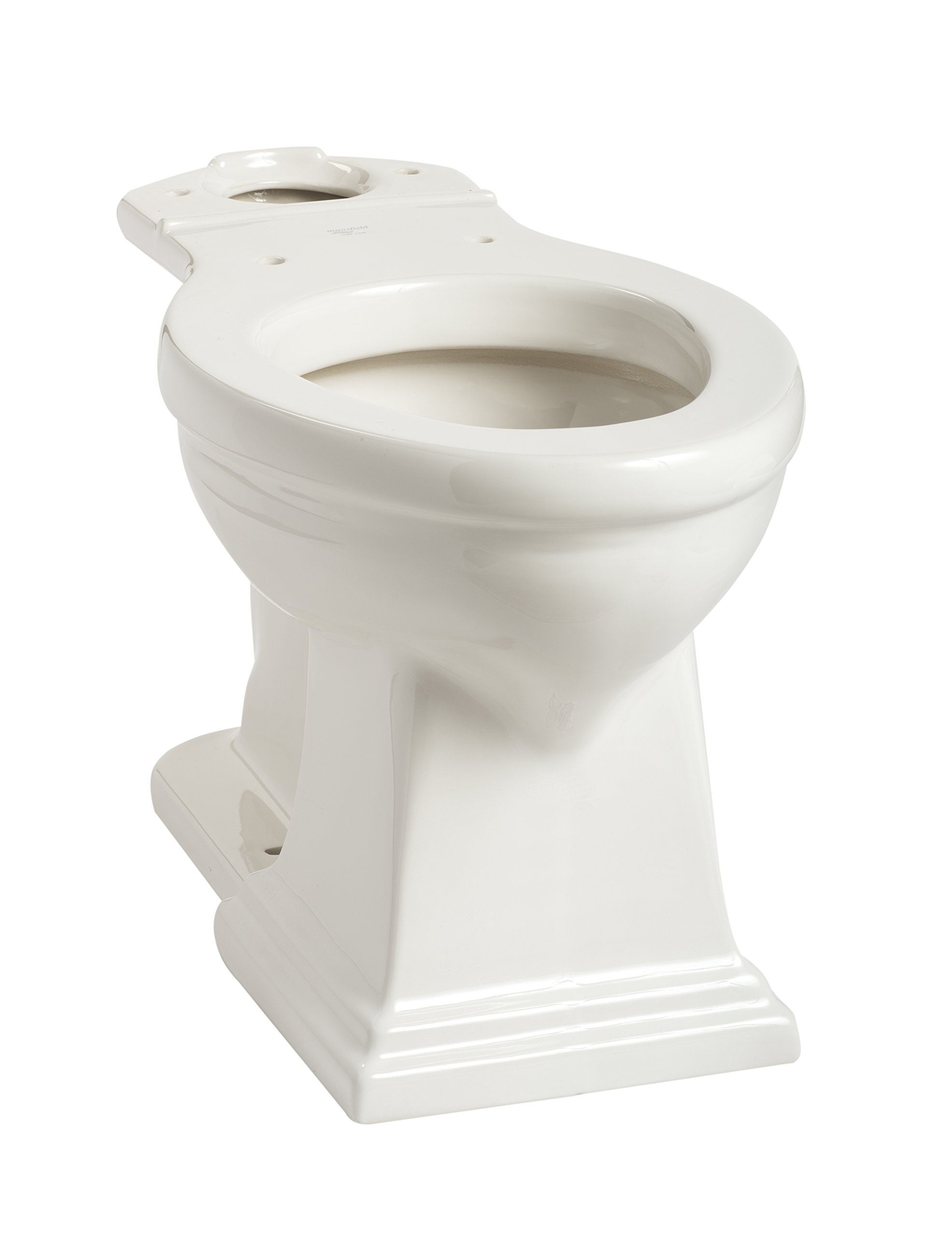 Mansfield Plumbing 4148 Brentwood Elongated Front 1.28 GPF (Toilet Bowl ONLY), White