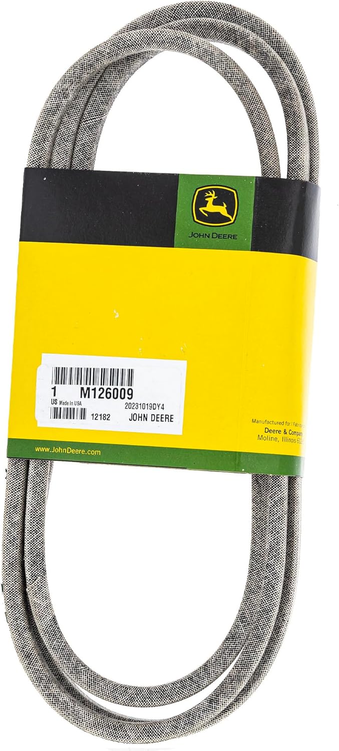 John Deere M126009 Transmission Drive Belt Fits LT155 & LT166 Mowers