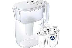 Brita 10 Cup Water Filter Pitcher with Filter Change Reminder