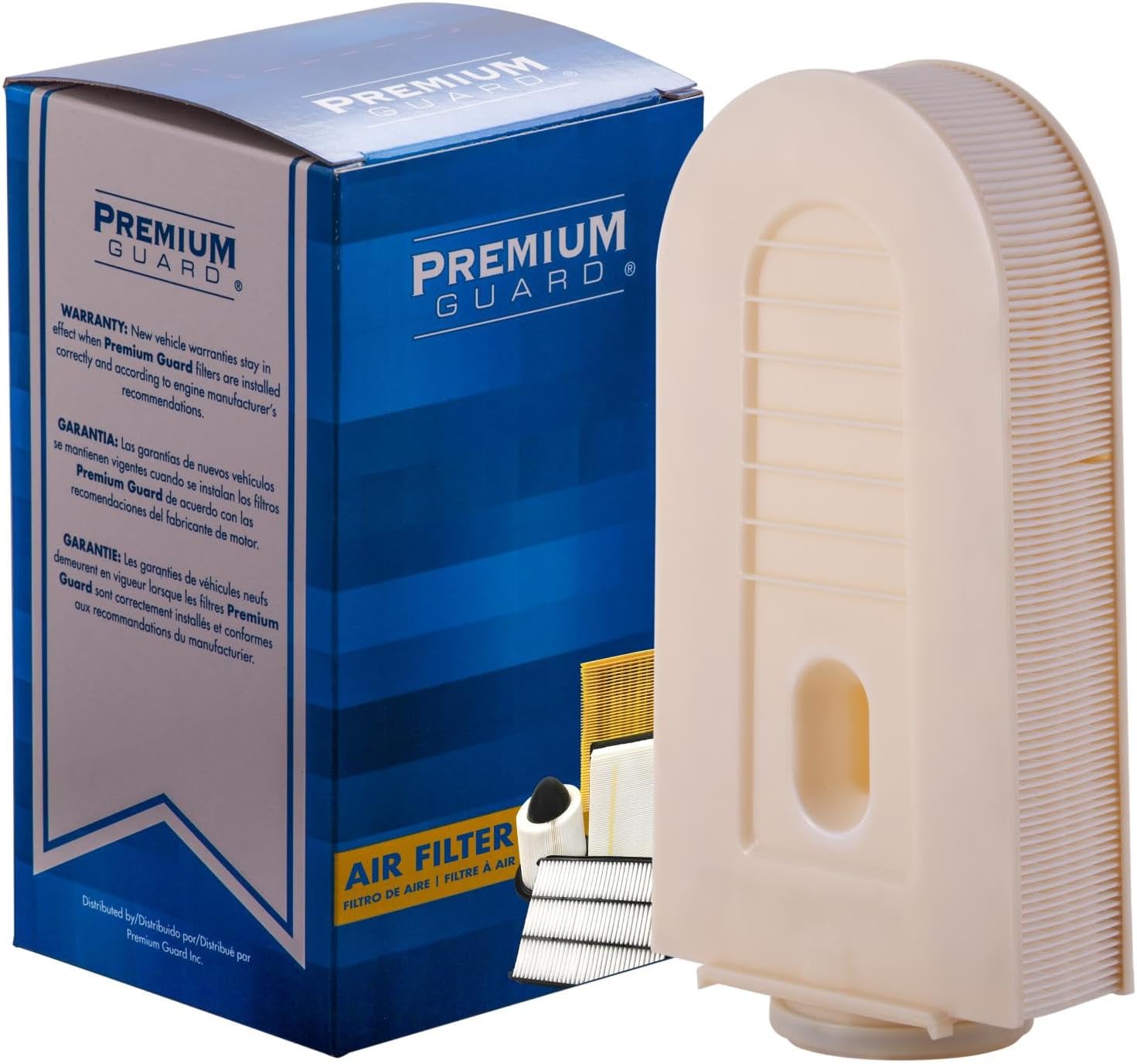 PG Engine Air Filter PA99390 | Fits 2013-2015 Mercedes-Benz GLK250, 2014-2016 E250, 2015 ML250, 2016-2017 GLE300d