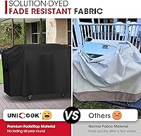 Vista 3 de Unicook - Cubierta de parrilla de 70 pulgadas para parrilla Blackstone ProSeries de 36 pulgadas, cubierta de parrilla plana grande resistente al