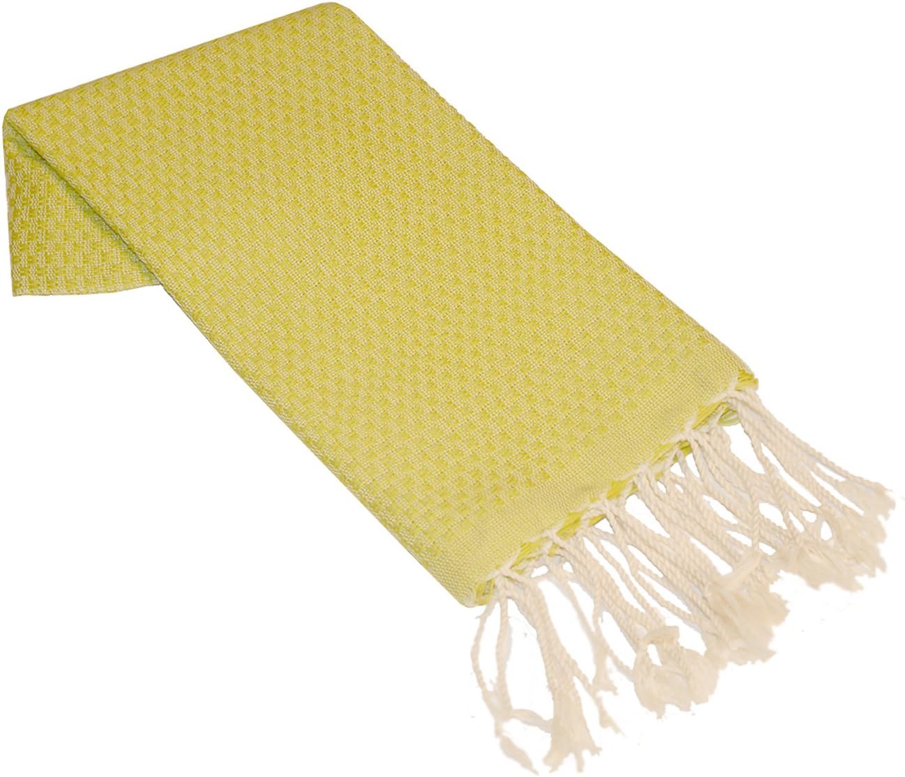 Scents and Feel 100-PercentCotton Fouta Guest Towel, Anis Green