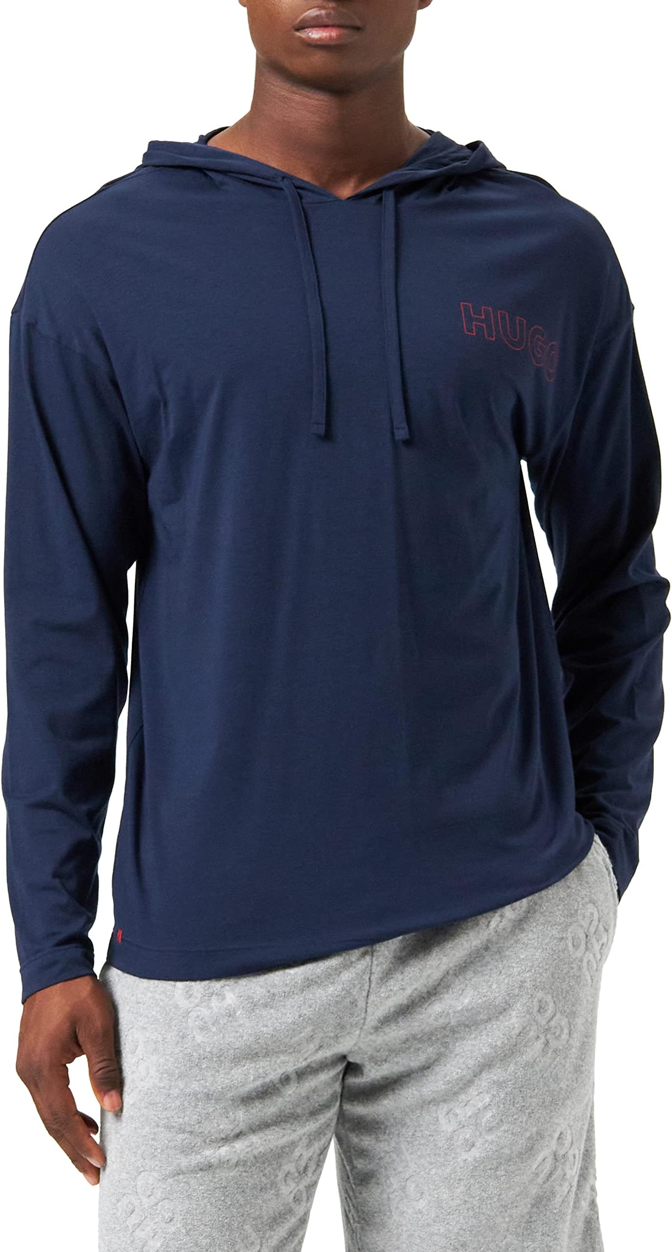 HUGO Men's Unite Ls- Hood PYJAMA_LONGSLEEVE