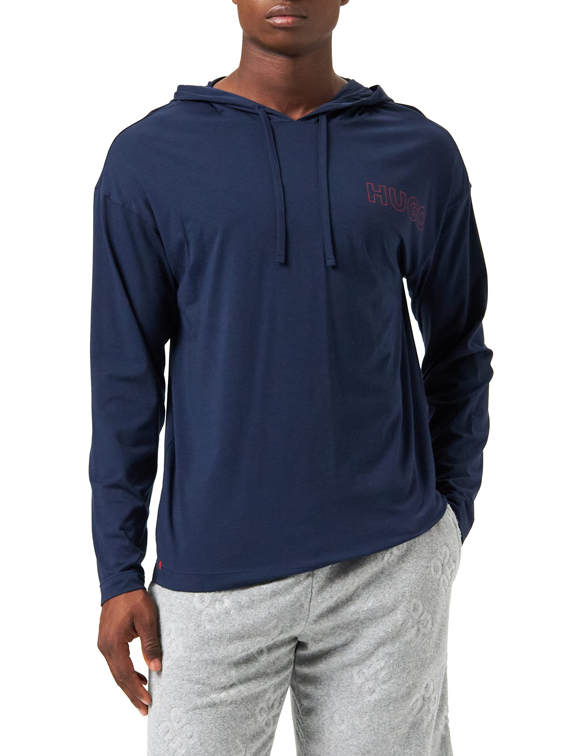 HUGO Men's Unite Ls- Hood PYJAMA_LONGSLEEVE